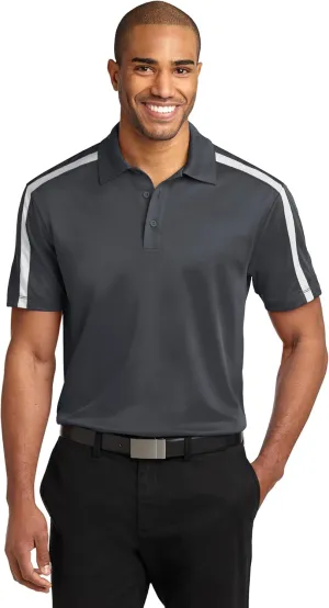 Port Authority Men's Oxford Pique Double Pocket Polo