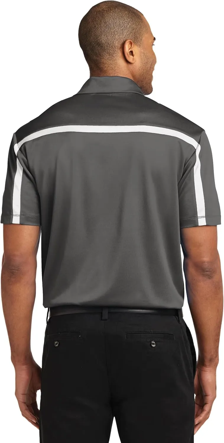Port Authority Men's Oxford Pique Double Pocket Polo