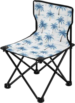 Portable Camping Chairs Palm Leaf Tropical Lightweight Folding Chair for Camping, Beach, Picnic, Travel and Sports with Carry Bag 20851213