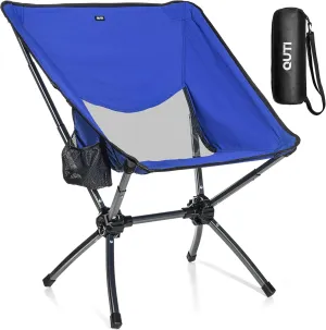 Portable Camping Chairs,Camp Chairs for Adults,Outdoor Chair Supports 380Lbs,Folding Camping Chair with Cup Holder Carry Bag,Fast Setup Lightweight Backpack Seat for Travel,Hiking,Beach,Adventures