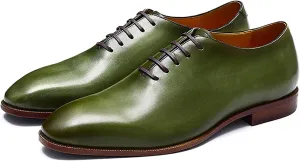 Premium Men's Business Oxford Shoes for Formal Events and Office Wear Breathable Leather, Non-Slip Sole
