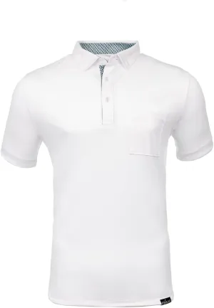 Primo Classic Collar Golf Polo, Lightweight, 100% Polyester, Curved Hem