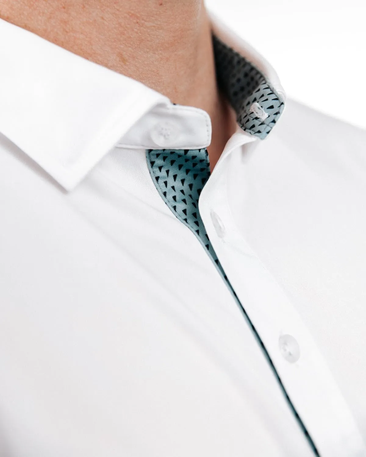 Primo Classic Collar Golf Polo, Lightweight, 100% Polyester, Curved Hem