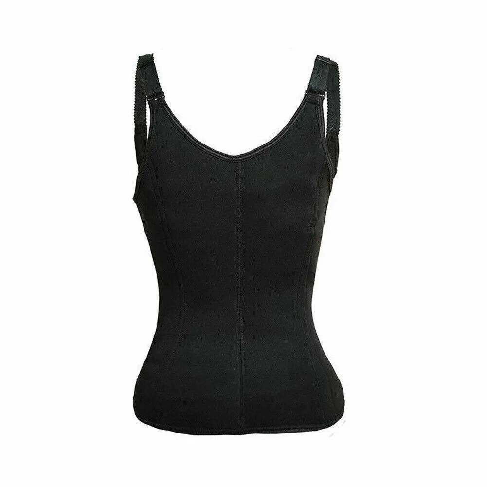 prowaist™ - Black Zip Hook Waist Trainer