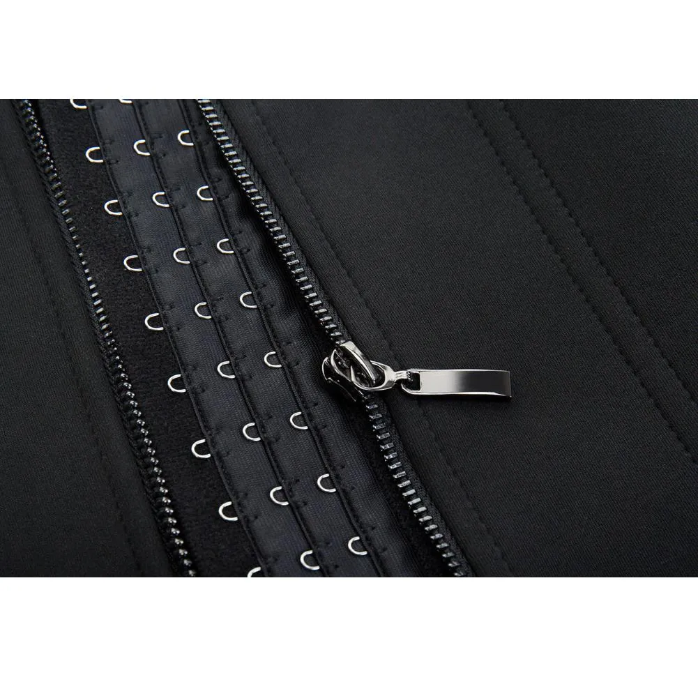 prowaist™ - Black Zip Hook Waist Trainer