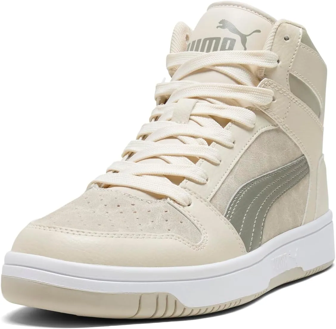 PUMA Men's Rebound Layup Mid Shoes Sneaker