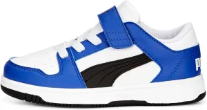 PUMA Unisex-Child Rebound Layup Lo Hook and Loop Sneaker