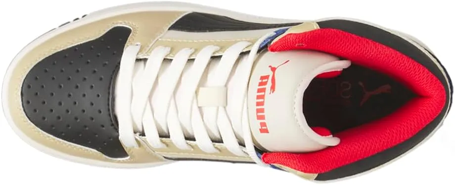 PUMA Unisex-Child Rebound Layup Mid Sneaker