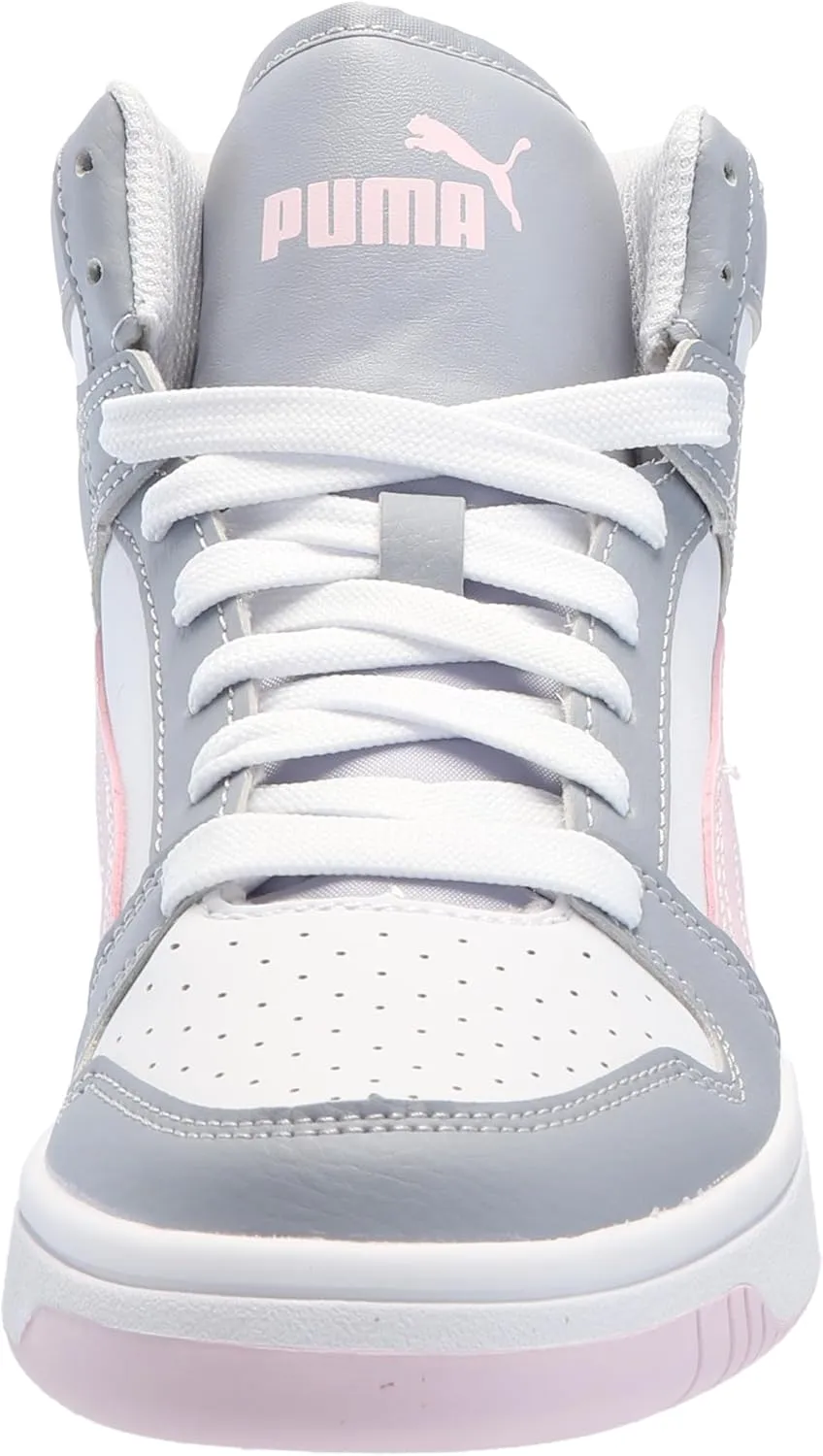 PUMA Unisex-Child Rebound Layup Mid Sneaker