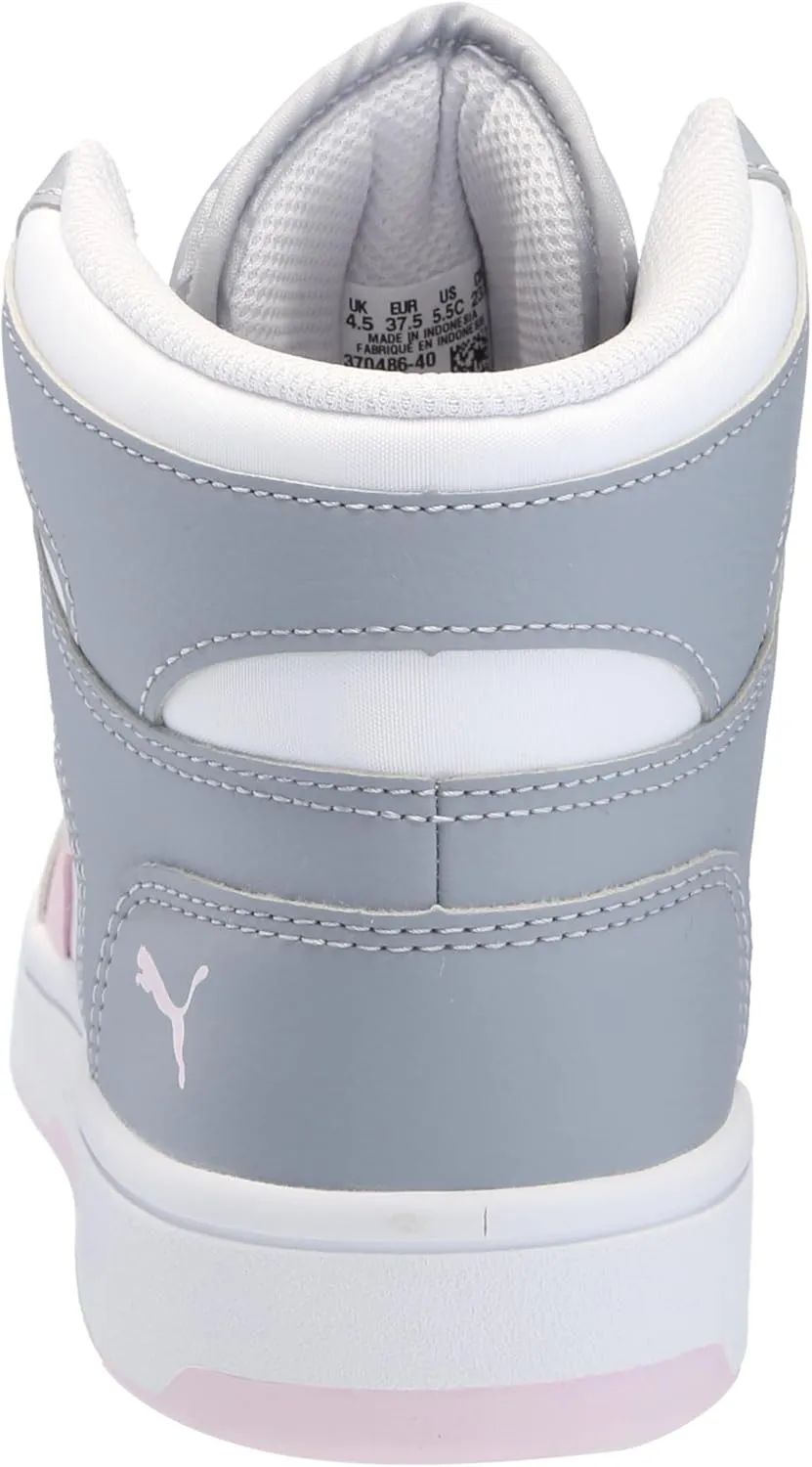 PUMA Unisex-Child Rebound Layup Mid Sneaker