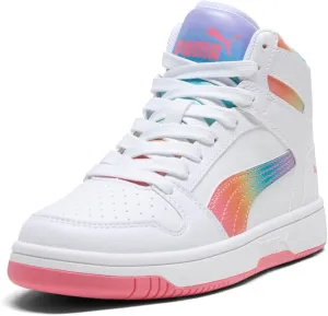 PUMA Unisex-Child Rebound Layup Mid Sneaker