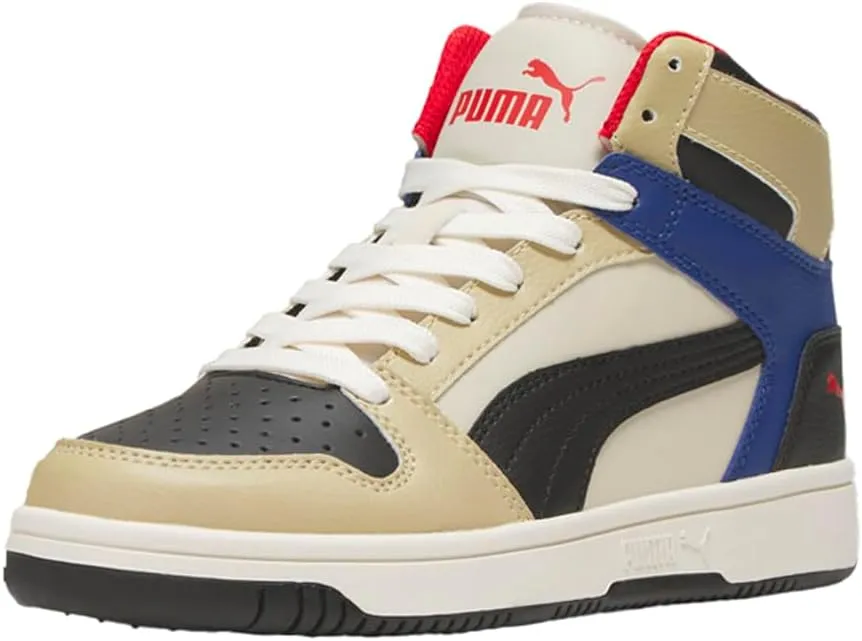 PUMA Unisex-Child Rebound Layup Mid Sneaker