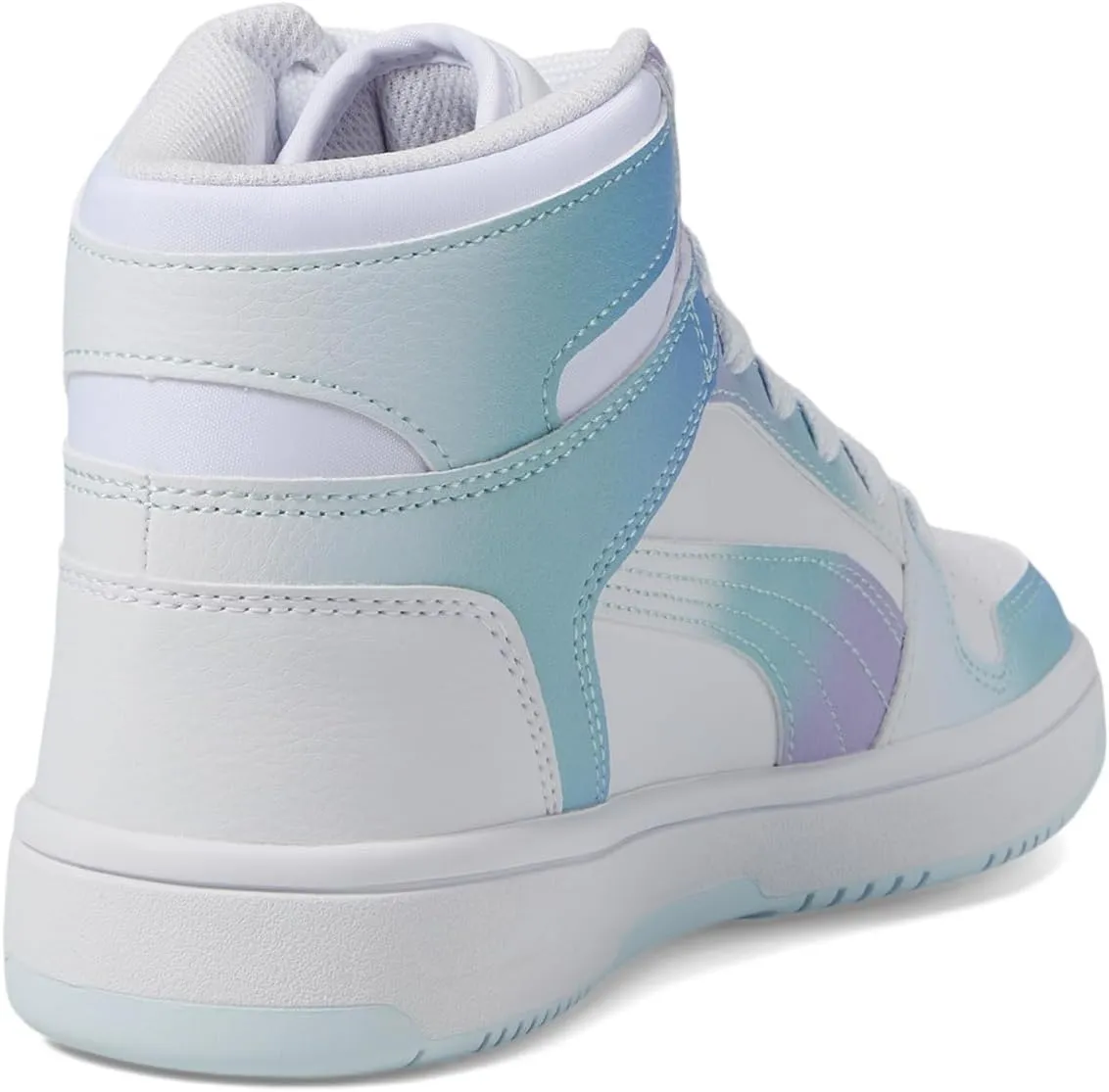 PUMA Unisex-Child Rebound Layup Synthetic Leather Hook and Loop Sneaker