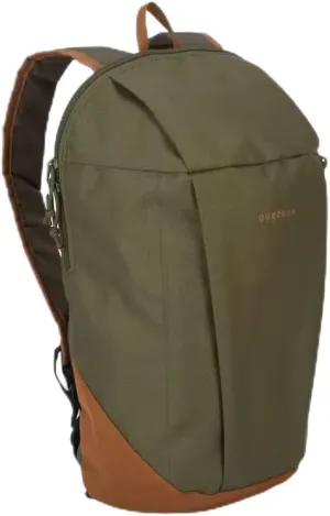 Quechua 10L NH Arpenaz 50 Special Edition Outdoor Daypack, Sports Backpack and Hiking Backpack for Everyone (Olive Green)
