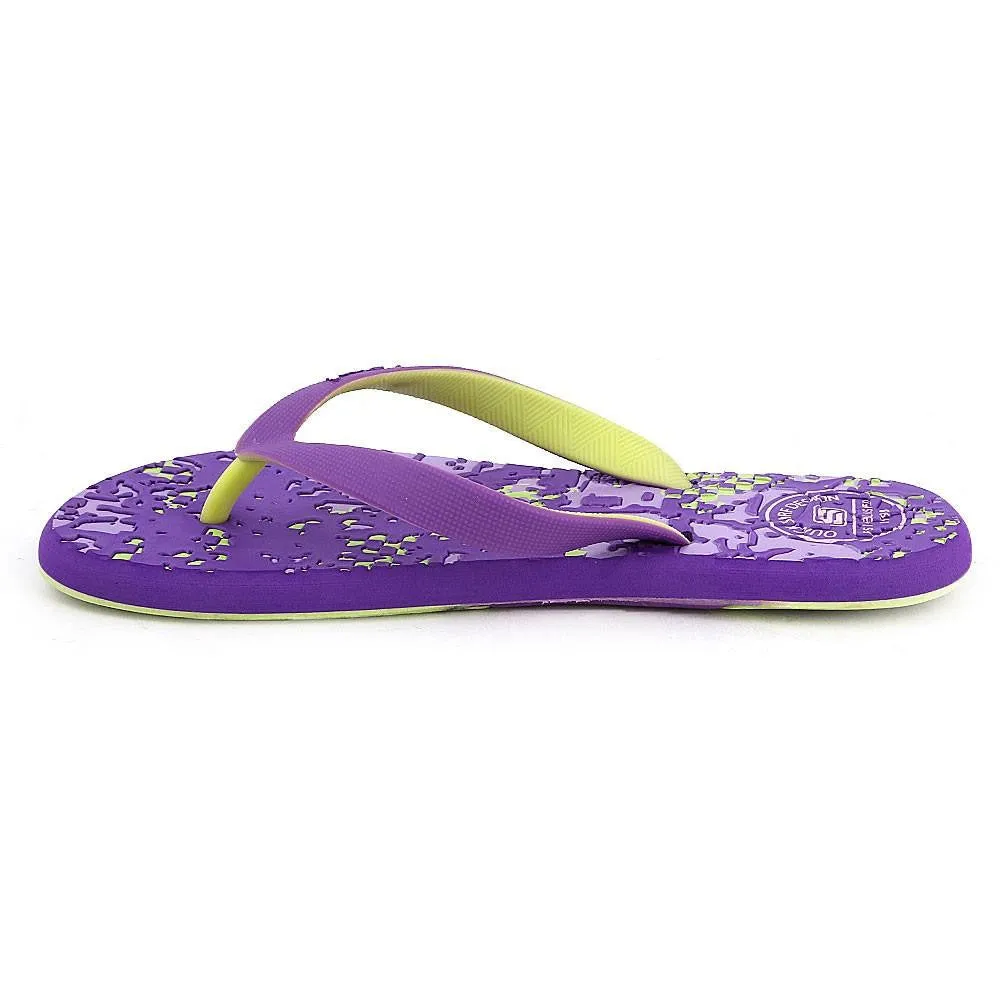 Quick Surf Women's Flip Flop Slippers 2595 - Purple