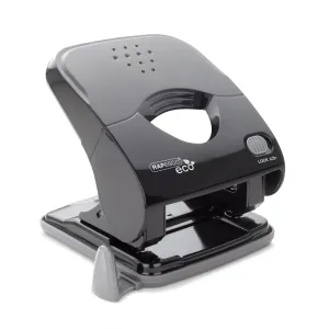 Rapesco ECO X5-40ps Less Effort 2 Hole Punch (40 Sheets) (Black)