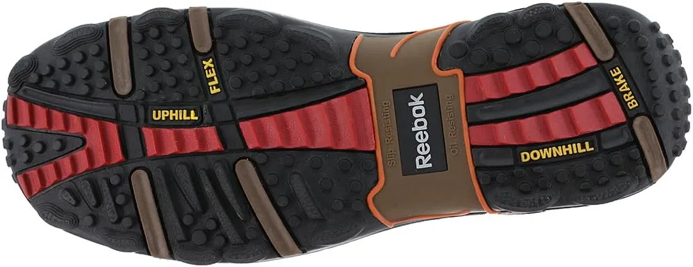 Reebok Work Men's RB4555 Tiahawk Safety Composite Toe Waterproof Sport Work Boot Black