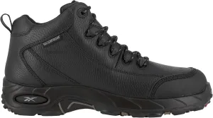 Reebok Work Men's RB4555 Tiahawk Safety Composite Toe Waterproof Sport Work Boot Black