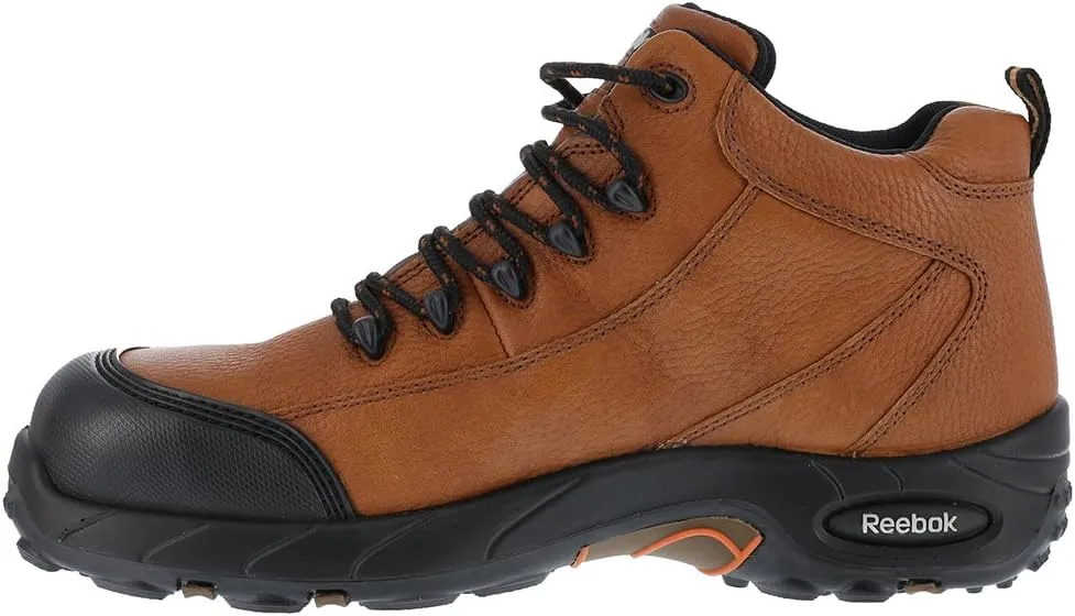 Reebok Work Men's RB4555 Tiahawk Safety Composite Toe Waterproof Sport Work Boot Black