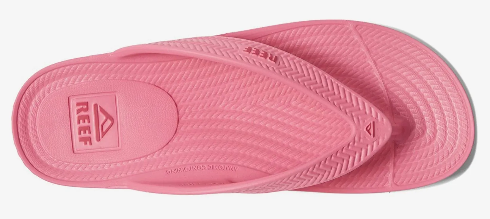 Reef Women's Water Court Black, White , Pink Flipflop Sandal