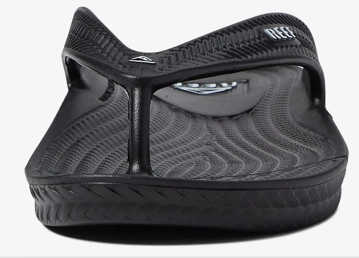 Reef Women's Water Court Black, White , Pink Flipflop Sandal