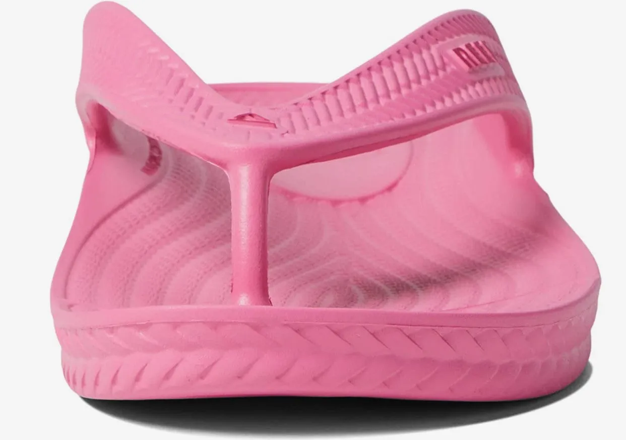 Reef Women's Water Court Black, White , Pink Flipflop Sandal