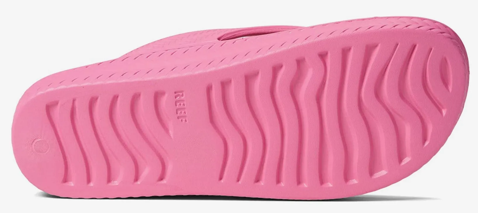 Reef Women's Water Court Black, White , Pink Flipflop Sandal