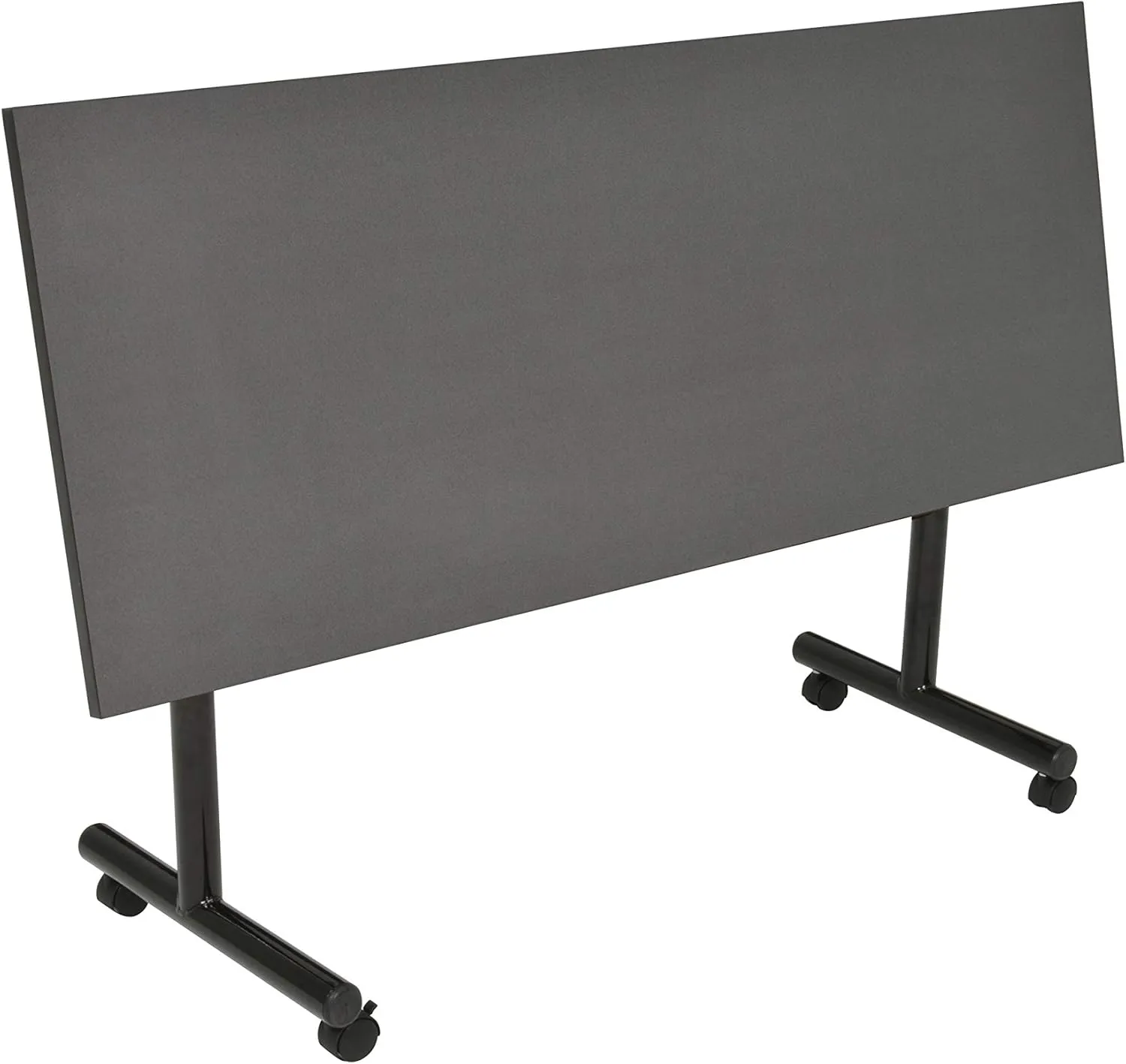 Regency Kobe 60 x 24 in. Flip-Top Training Nesting Table- Grey