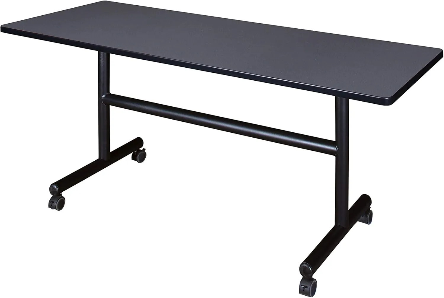 Regency Kobe 60 x 24 in. Flip-Top Training Nesting Table- Grey