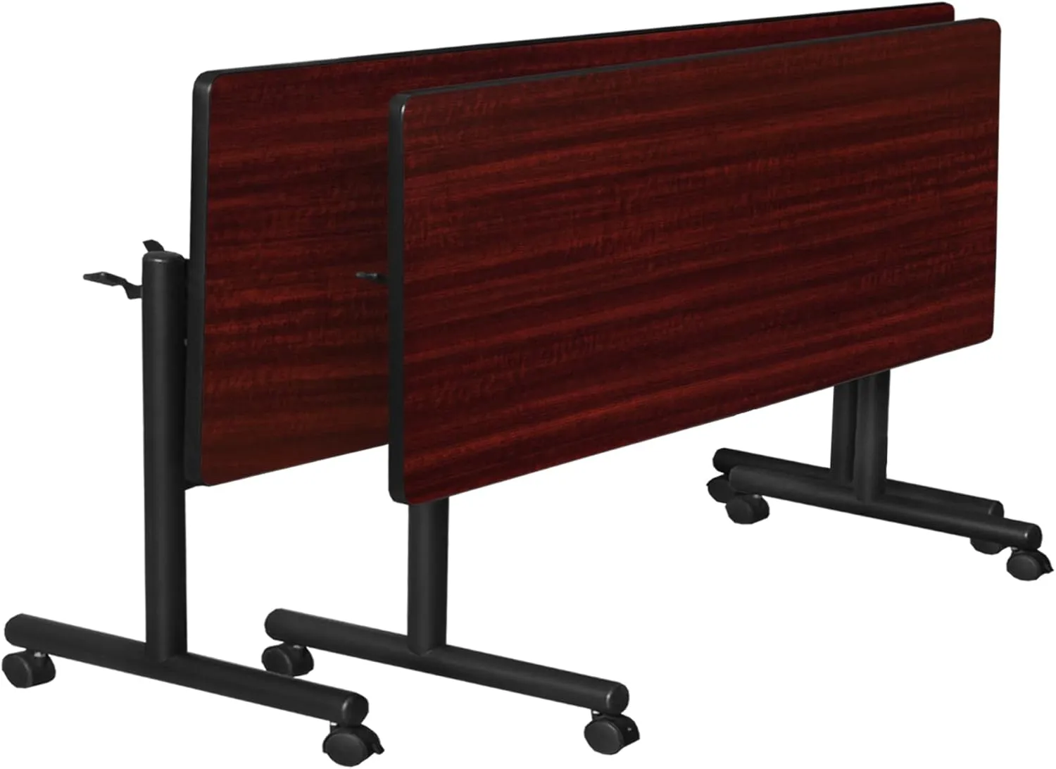 Regency Kobe 60 x 24 in. Flip-Top Training Nesting Table- Mahogany