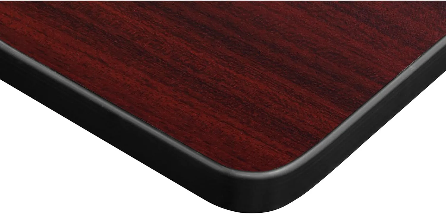 Regency Kobe 60 x 24 in. Flip-Top Training Nesting Table- Mahogany
