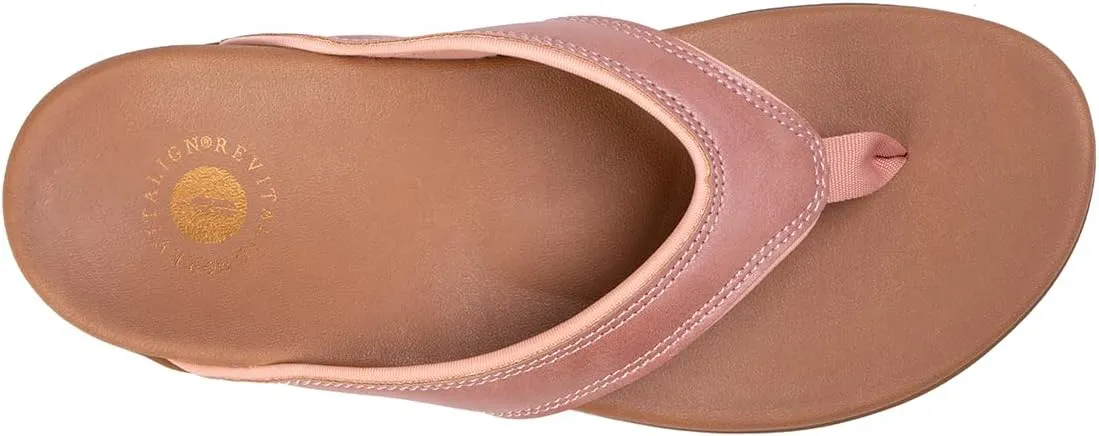 REVITALIGN Women's Shoreline Shimmer Flip-Flop