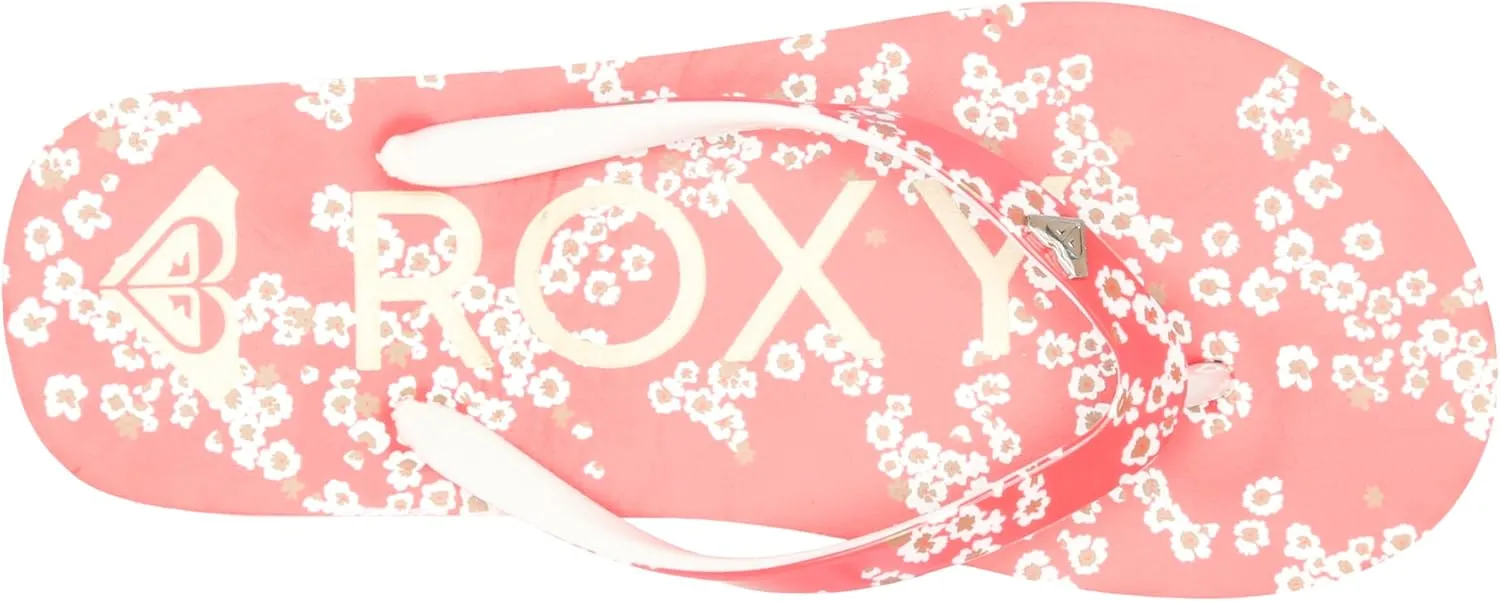 Roxy Girl's Rg Pebbles Flip Flop Sandals