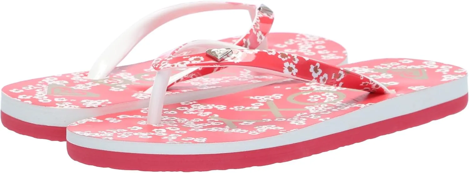 Roxy Girl's Rg Pebbles Flip Flop Sandals