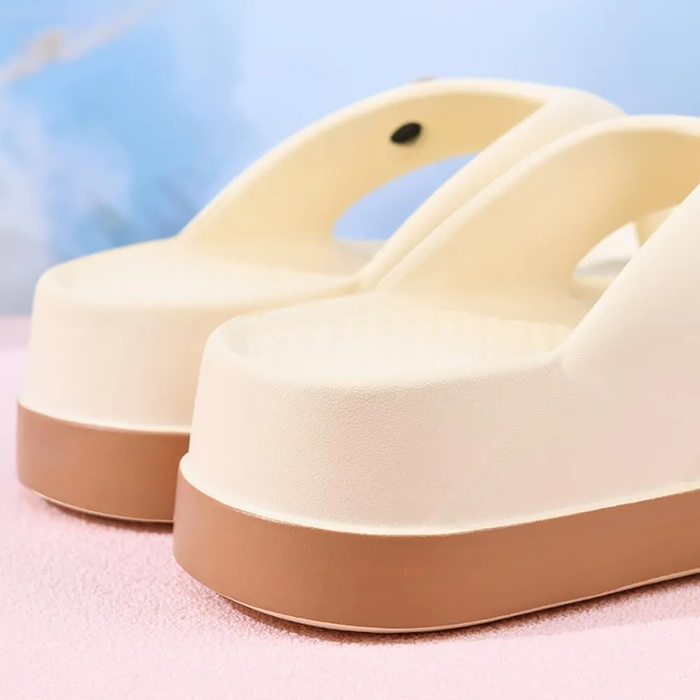 Rungion Womens Cute Flip Flops Slipper Comfort Walking Thong Sandals with Arch Support Slip On Indoor Outdoor for Summer Beach