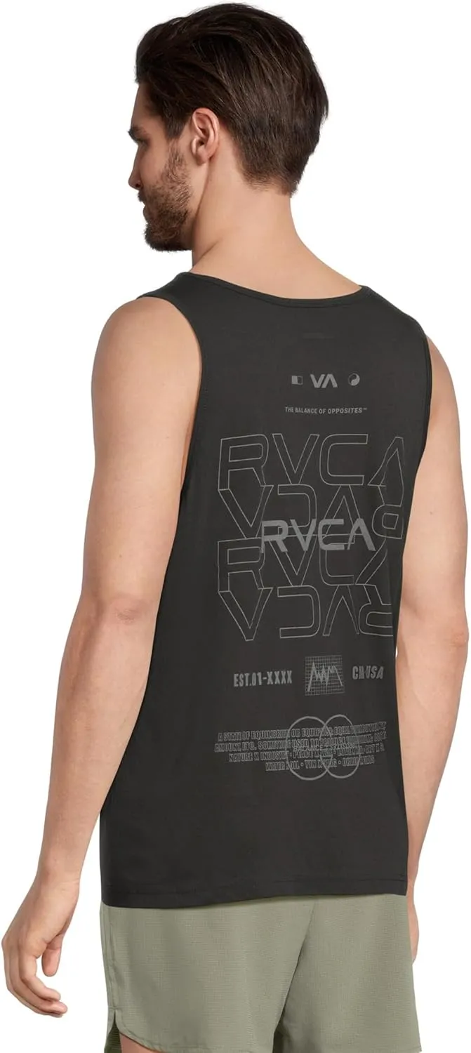 RVCA Men's Pin Flip Tank