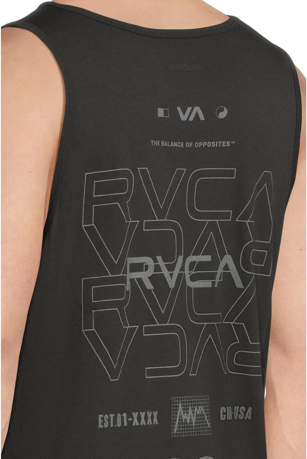 RVCA Men's Pin Flip Tank