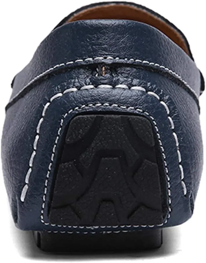 Santimon Mens Casual Loafer Slip-on Moccasin Boat Shoes Flat Driving Shoes