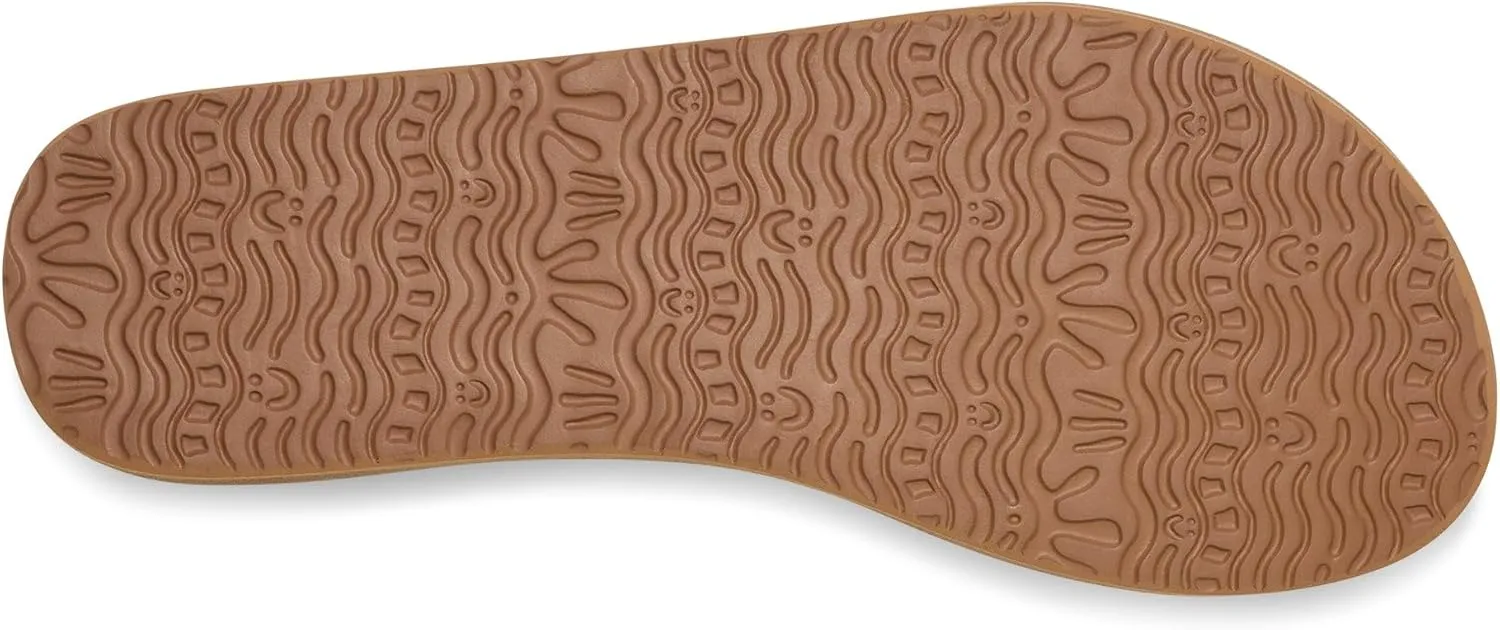 Sanuk Yoga Joy | Flip Flops for Women | Yoga Sandals For Women | Women's Beach Sandals | Memory Foam Footbed