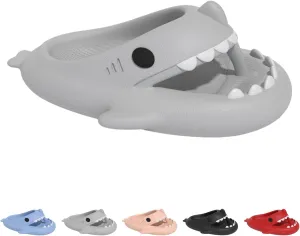 Shark Flip Flops, Cloud Shark Slides For Adult, Cartoon Non-Slipper Shark Slippers For Women And Men