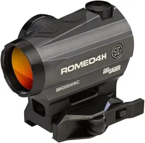Sig Sauer ROMEO4H 1Х20 mm Waterproof Strong Aircraft-Grade CNC Aluminum Closed Red Dot Sight | Choose Reticle Options