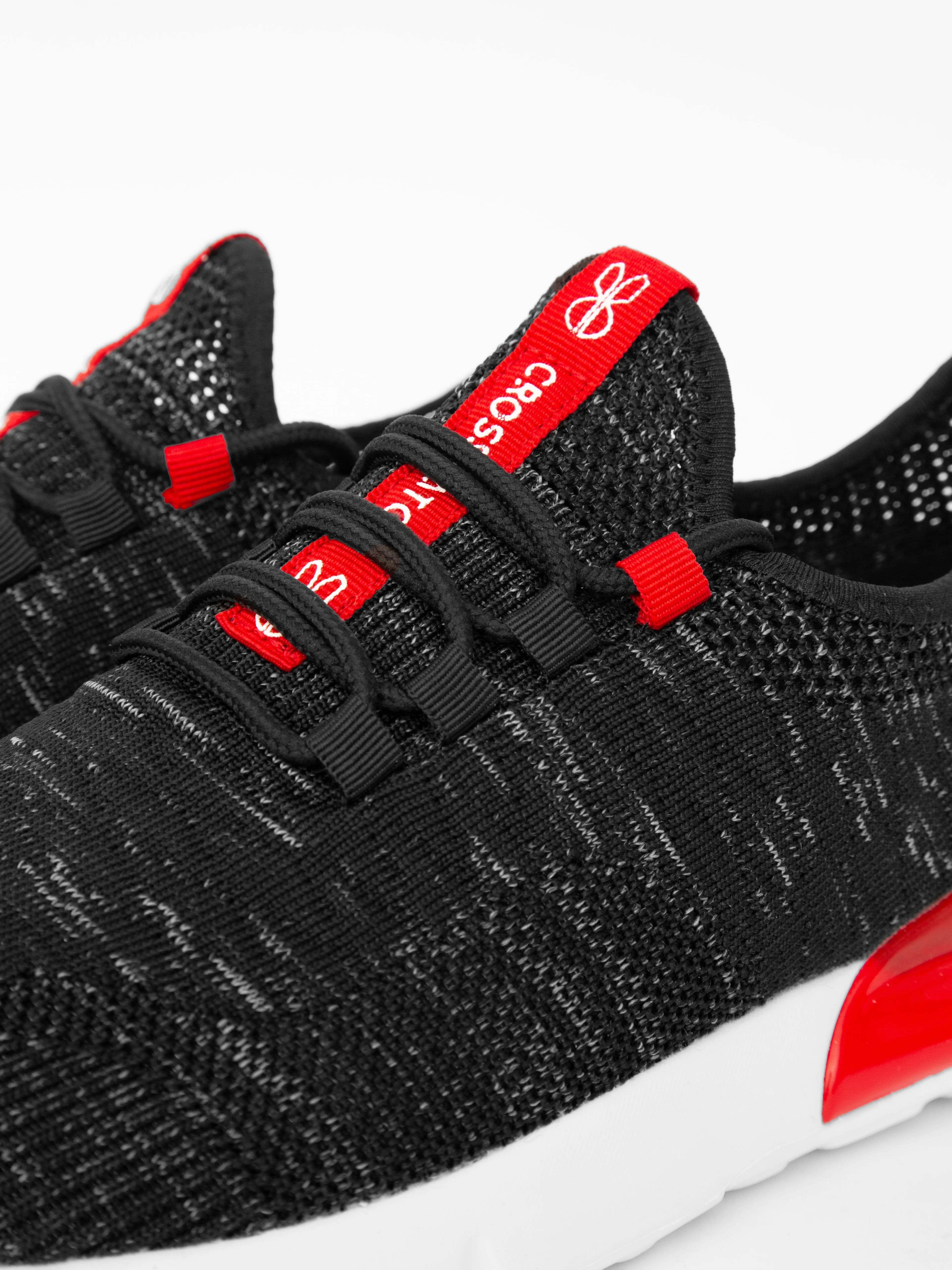 Smitlay MVE Trainers Black/Red