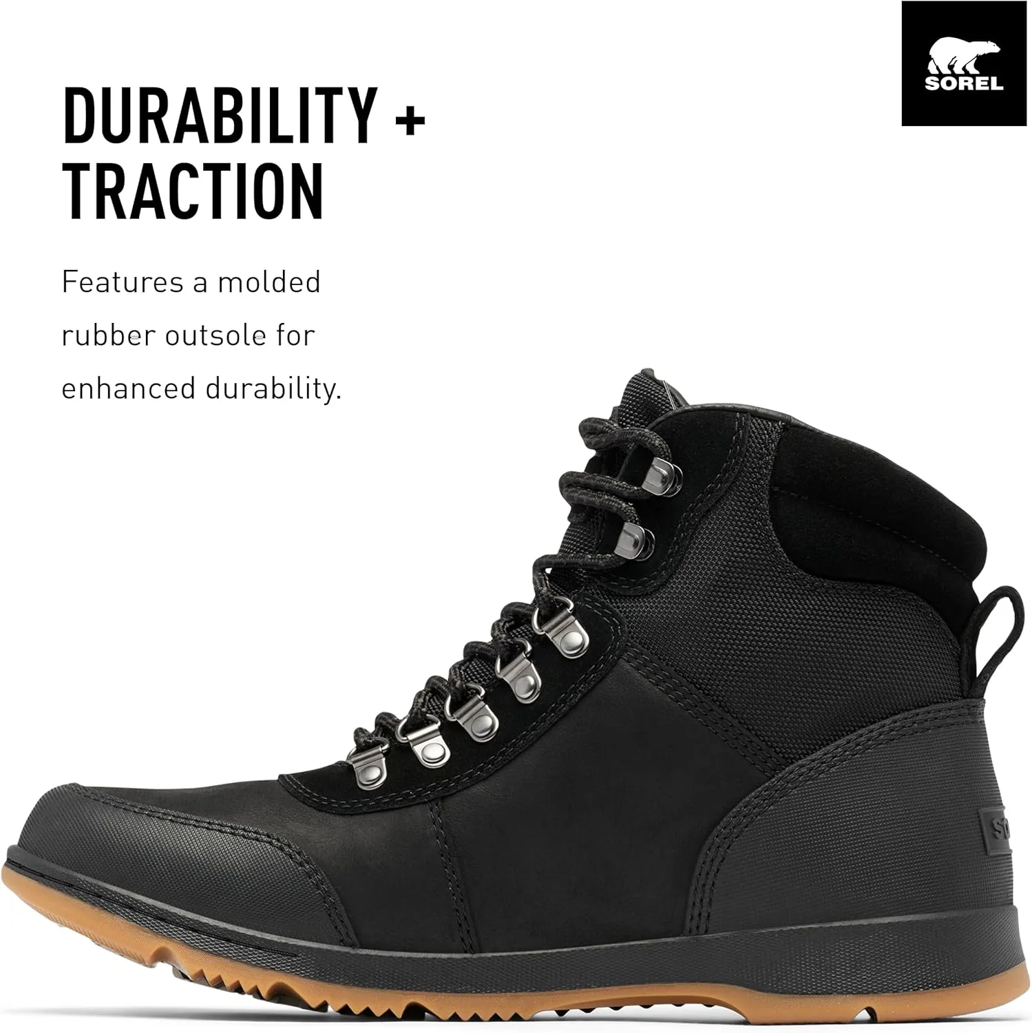 Sorel Men's Ankeny II Hiker Waterproof Boots