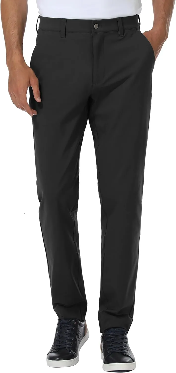 SPECIALMAGIC Golf Pants Men Stretch Dress Lightweight Business Casual Waterproof Hiking Quick Drying Work Pants