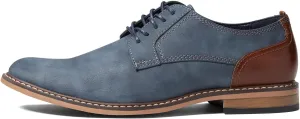 Steve Madden Ajapp Oxford Shoes for Men - Man-Made Upper with Lace-Up Vamp, Round Toe Design, and Durable Outsole