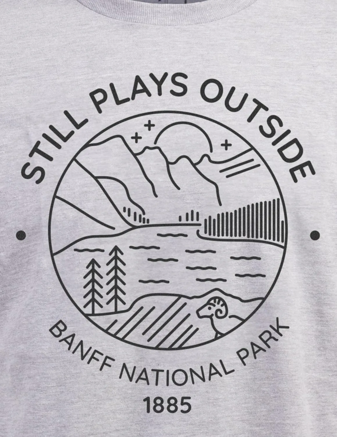 Still Plays Outside Hiking Tee | Funny Hiker Camping Camper Outdoors Men Women Shirt