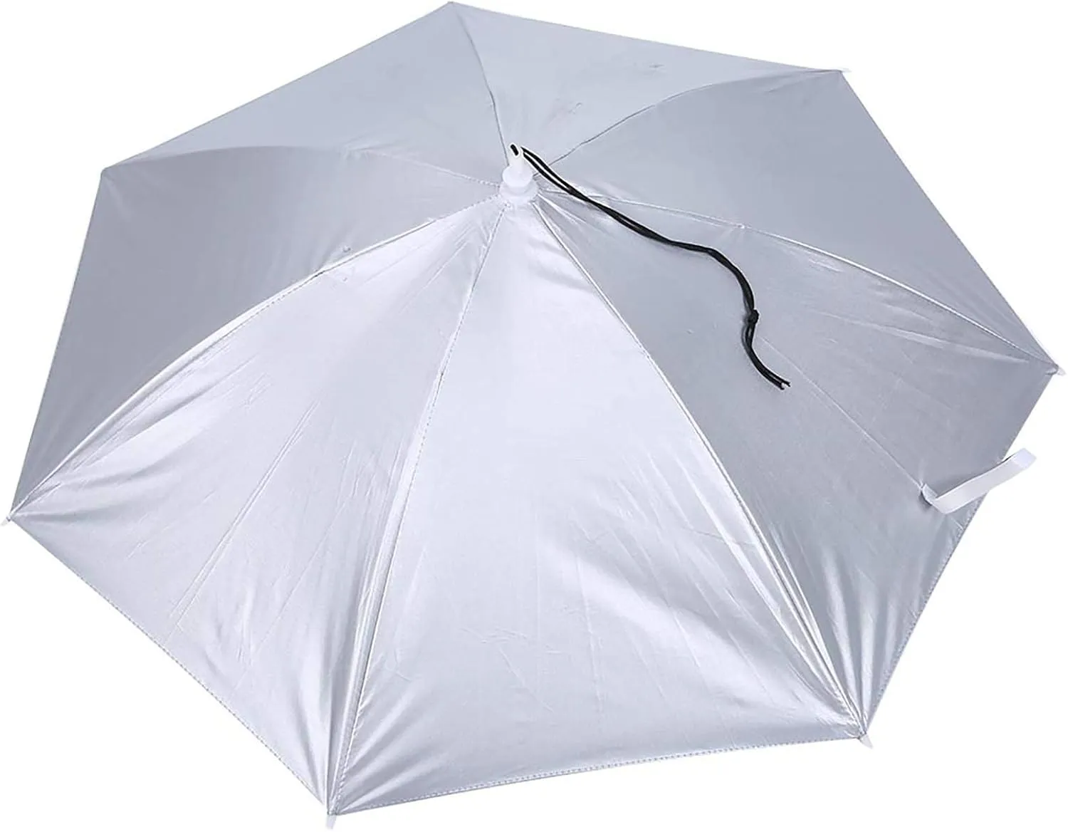 Sunscreen Windproof Head Mounted Umbrella Top Folding Hat Umbrella for Fishing Outdoor Activities