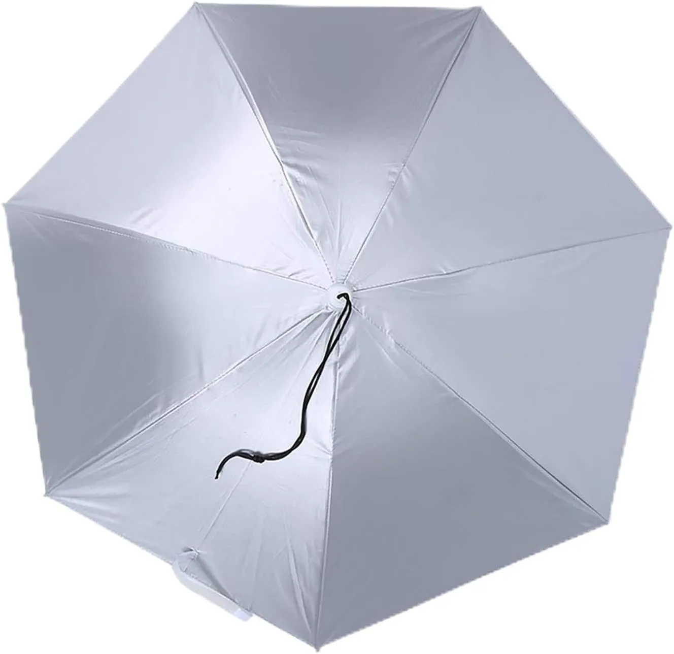 Sunscreen Windproof Head Mounted Umbrella Top Folding Hat Umbrella for Fishing Outdoor Activities