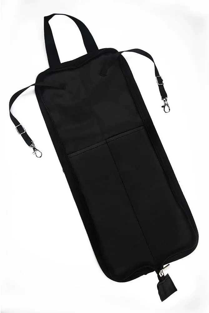 Tbest Drum Stick Holders,IRIN Drum Stick Storage Hanging Bag Drumstick Portable Handbag with Handle 5 Colors Available (Black/Red/Green/Blue/)(Black) Drumstick Case Drum Stick Bag