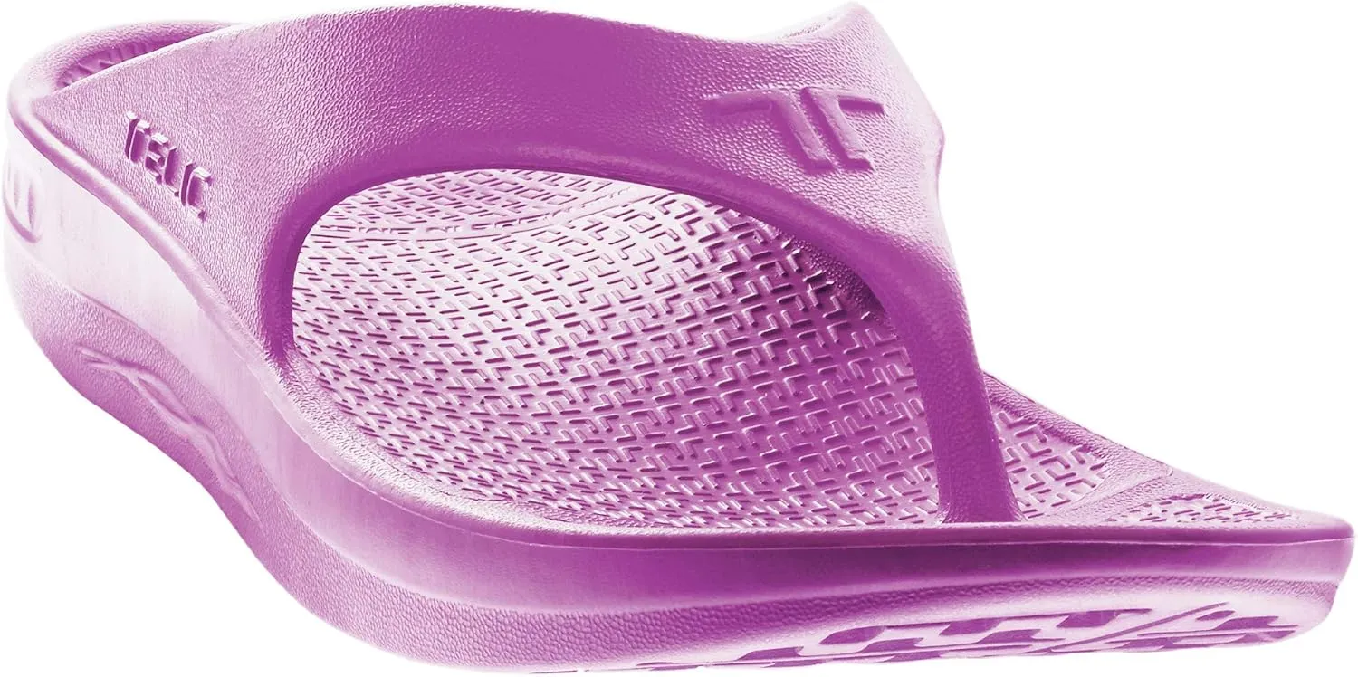 TELIC Women's Energy Flip Flop-Pillow-Soft, Supportive, Lightweight, Waterproof-Perfect for Beach & Pool
